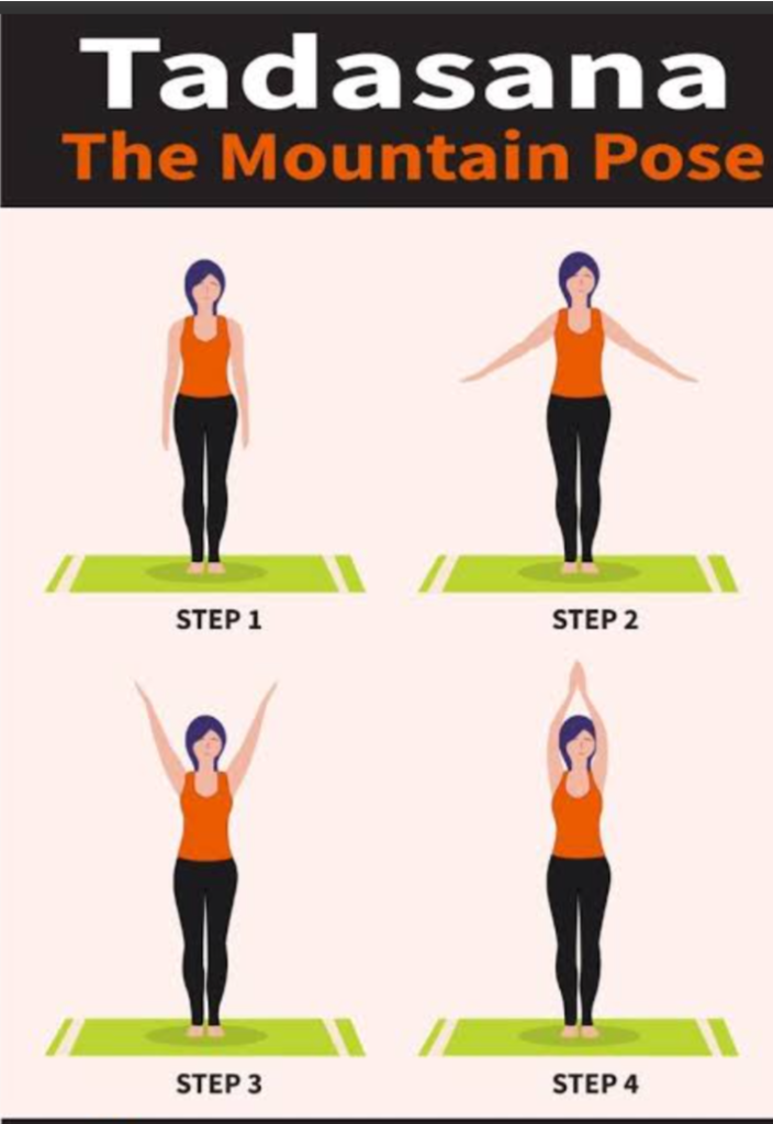 TADASANA (MOUNTAIN POSE) YOGA