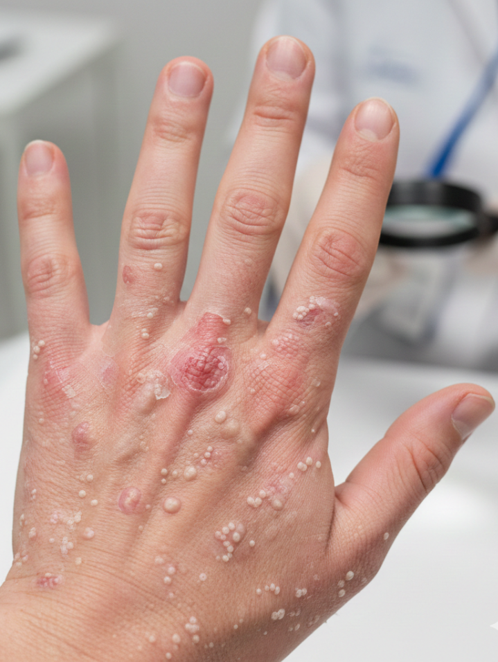 Dyshidrotic Eczema (Pompholyx)