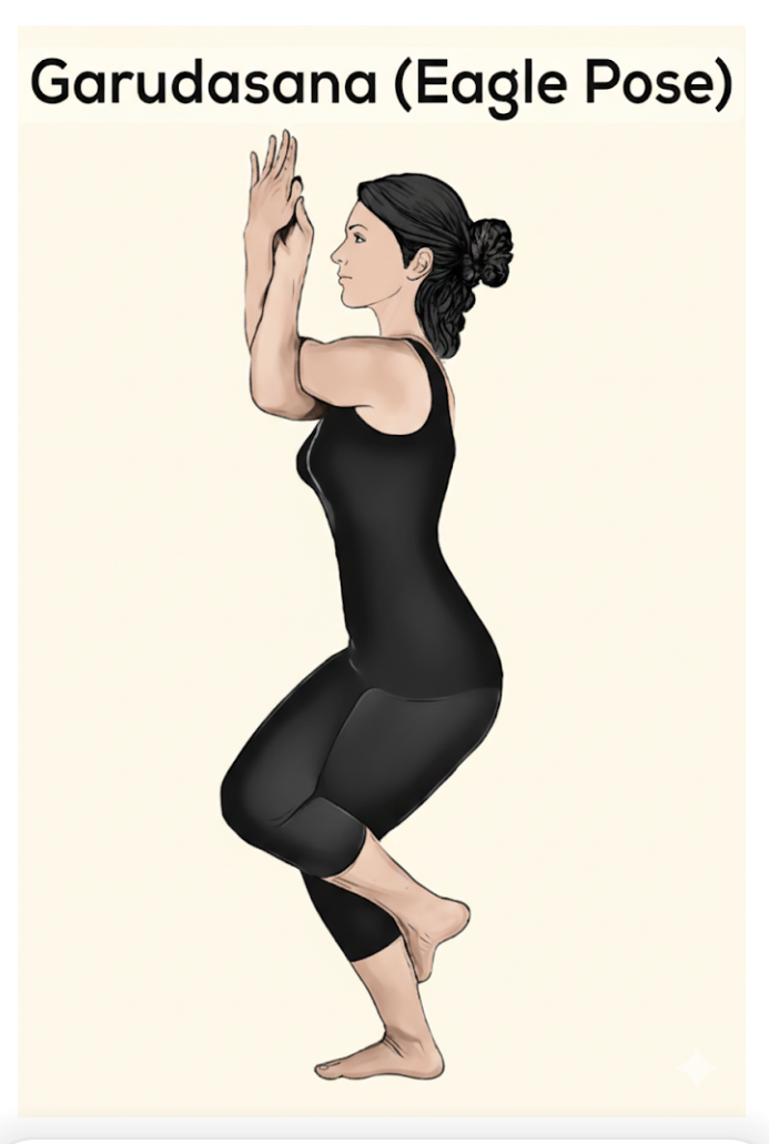 GARUNASANA (EAGLE POSE)