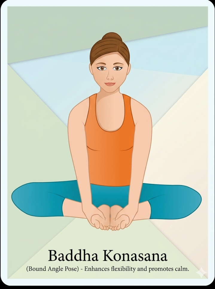 BADDHA KONASANA (BUTTERFLY POSE)🦋